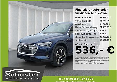 Audi e-tron 55 quattro*Luftfed AHK 360°K B&O Panodach