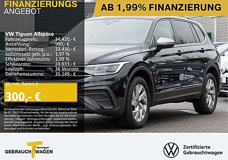 VW Tiguan Allspace Volkswagen 1.5 TSI DSG LIFE 7-SITZE NAVI AH