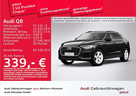 Audi Q8 55 TFSI qu. Luftfed/ACC/Virtual/Navi+