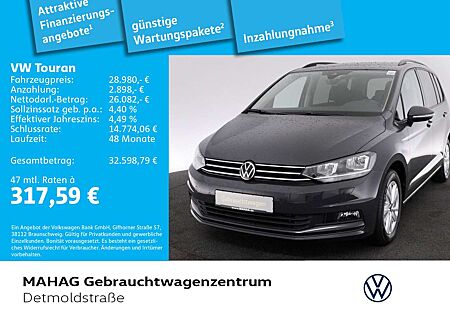 VW Touran Volkswagen 2.0 TDI Comfortline AHK Navi Kamera