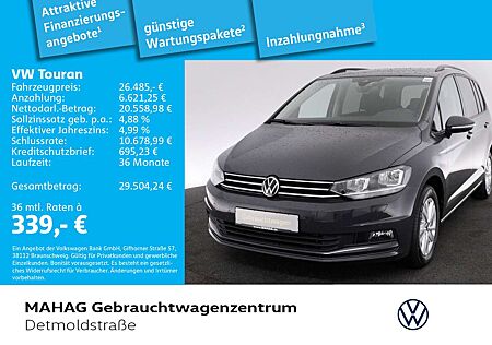 VW Touran gebraucht kaufen VW Touran Volkswagen 2.0 TDI Comfortline AHK Navi Kamera