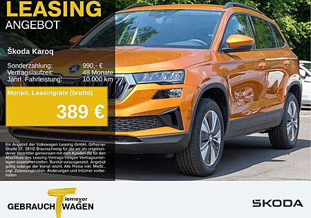 Skoda Karoq 1.5 TSI DSG Selection Navi LED Kamera