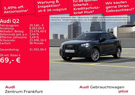 Audi Q2 30 TFSI S line MatrixLED AHK Tempomat
