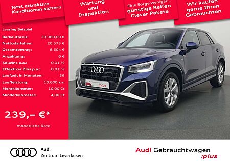 Audi Q2 TFSI S line AHK SHZ APP CONNECT LED PDC