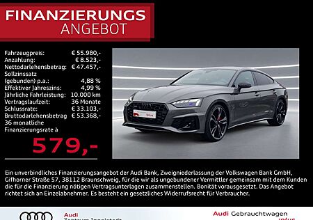 Audi A5 Sportback 40 TDI qu comp.edit.+ MATRIX S line