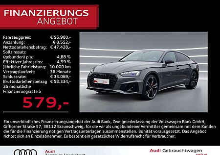 Audi A5 Sportback 40 TDI qu comp.edit.+ MATRIX S line