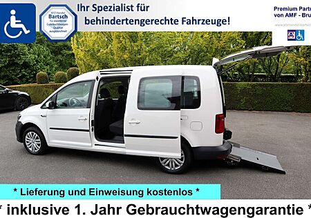 VW Caddy Volkswagen Maxi 2,0 TDI*rollstuhlgerecht*Wenderampe*Garantie*