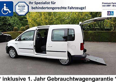 VW Caddy Volkswagen Maxi 2,0 TDI*rollstuhlgerecht*Wenderampe*Garantie*