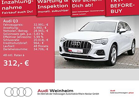 Audi Q3 35 TFSI advanced Kamera LED Navi Stronic uvm