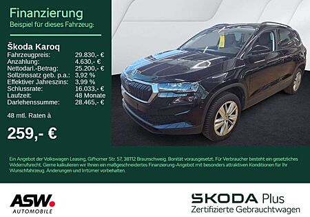 Skoda Karoq Selection 1,5 TSI DSG LED NAVI RFK ACC VC