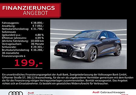Audi S3 Sportback TFSI NAVI Optikpaket-Schwarz+ GRA