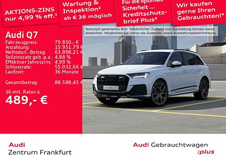 Audi Q7 50 TDI quattro tiptronic S line 7Sitzer Laser