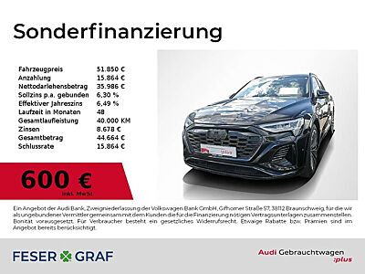 Audi Q8 e-tron 55 S Line Int Pano,AHK,Matrix,HUD,B&O