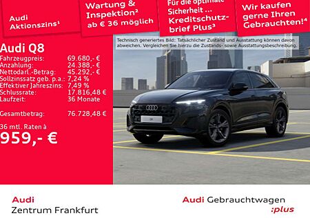 Audi Q8 45 TDI quattro tiptronic Matrix-LED HuD air s