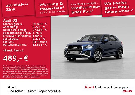 Audi Q2 S line 40 TFSI quattro SONOS Pano LED-SW DAB