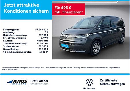 VW T7 Multivan Volkswagen Style KÜ 2.0TDI 110kW DSG