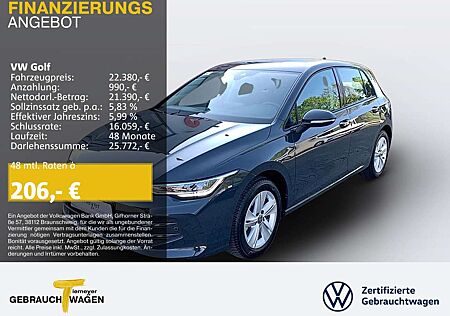 VW Golf Volkswagen 1.5 TSI LIFE NAVI AHK behMFL