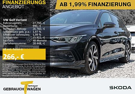 VW Golf Variant Volkswagen 1.5 TSI DSG R-LINE LM18 NAVI ACC SI