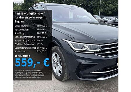 VW Tiguan Volkswagen Elegance 4Motion 2.0 TDI DSG AHK BMT EU6d