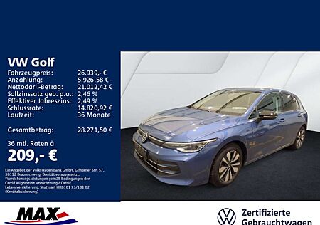 VW Golf Volkswagen VIII 1.5 eTSI DSG GOAL IQ.LIGHT+AHK+NAV+ACC