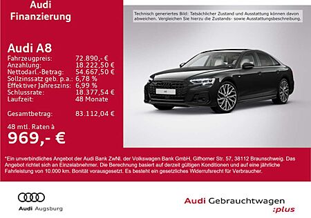 Audi A8 60 TFSIe qu. 2x S line*Allr.Lenk*MATRIX*21''*
