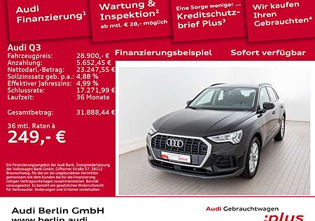 Audi Q3 35 TDI S tr. AHK PDC NAVI LED VIRTUAL