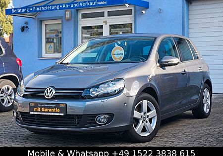 VW Golf Volkswagen VI Team 1.Hand 2xPDC Tempomat Service Neu