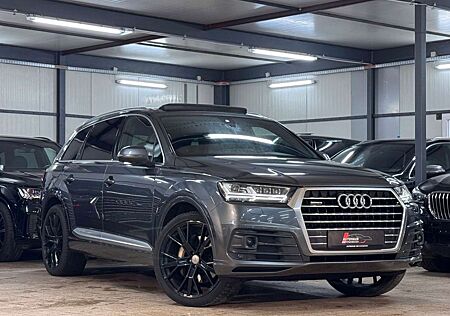 Audi Q7 S LINE*7SITZ*PANO*MTRX*STHZ*VIR*AHK*ACC*BOSE