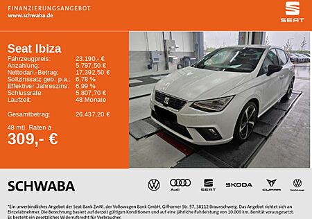 Seat Ibiza FR 1.5 TSI DSG *ACC*LED*NAVI*R-KAM*8-fach*