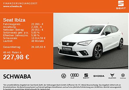 Seat Ibiza FR 1.5 TSI DSG *ACC*LED*NAVI*R-KAM*8-fach*