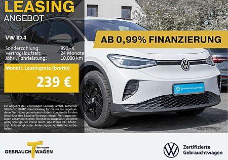 VW ID.4 Volkswagen PRO PERFORMANCE WÄRMEPUMPE IQ.LIGHT AHK LM2
