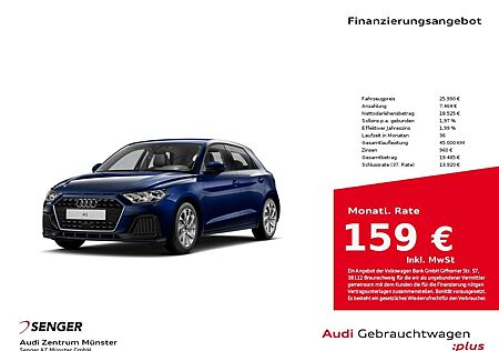 Audi A1 Sportback 25 TFSI advanced S tronic MMI LED