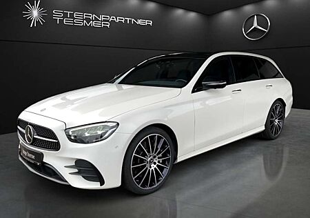 Mercedes-Benz E 450 4M T +AMG+Night+StHz+MBUX+Sportausp.+PANO