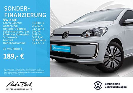 VW e-up! Volkswagen e-up! UNITED Automatik, Rückfahrkamera, Maps + M