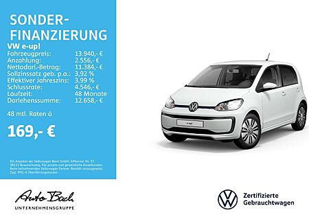 VW e-up! Volkswagen e-up! UNITED Automatik, Rückfahrkamera, Maps + M