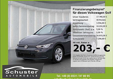 VW Golf Volkswagen VIII Life 1.0TSI*LED ACC Navi SHZ VKZ-Erk