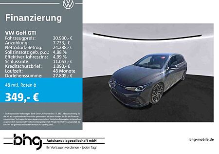 VW Golf GTI Volkswagen DSG BlackStyle Navi AHK Kamera Fahrprof
