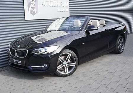 BMW 220 i CABRIO|SPORT-LINE|SITZHEIZUNG|BI-XENON|NAVI