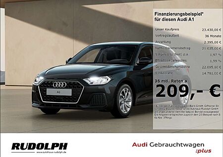 Audi A1 Sportback advanced 25 TFSI S-tronic PDC SHZ Klima