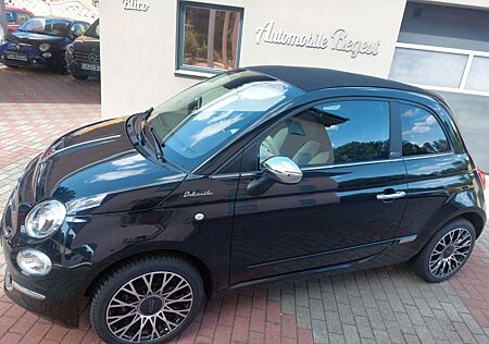 Fiat 500 C CABRIO"DOLCEVITA"+LED+TEILLEDER+GARANTI