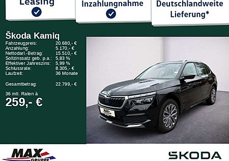 Skoda Kamiq 1.5 TSI Clever KESSY+KAM+ACC+NAVI+LED+
