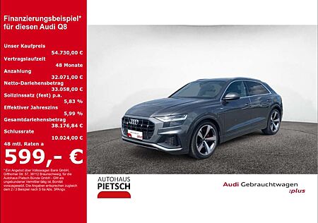 Audi Q8 50 TDI quattro S line NAVI HUD Luftfederung Pano