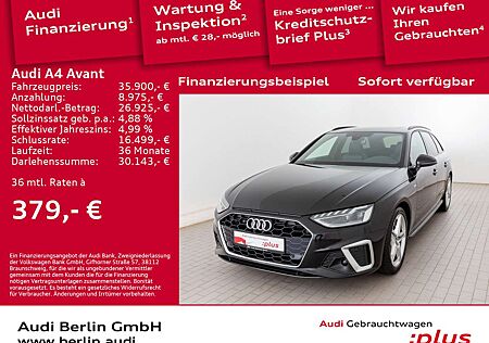 Audi A4 S line 40 TDI S tr. LED RFK PANO NAVI