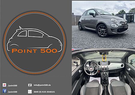 Fiat 500C SPORT LEDER PDC RIESENAUSWAHL AN FIAT500!!!