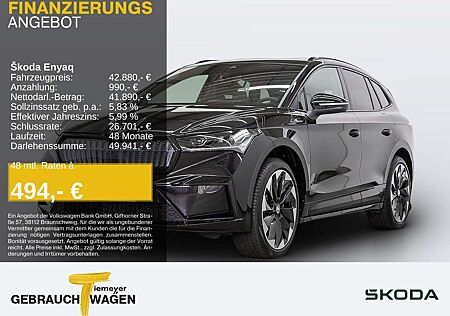 Skoda Enyaq iV 80 Sportline AHK Pano LM21