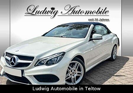 Mercedes-Benz E 250 Cabrio AMG Line*Leder & Dach blau