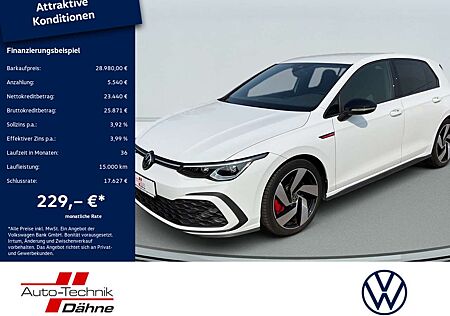 VW Golf Volkswagen VIII 2.0 TSI DSG GTI KAMERA NAVI ACC LED