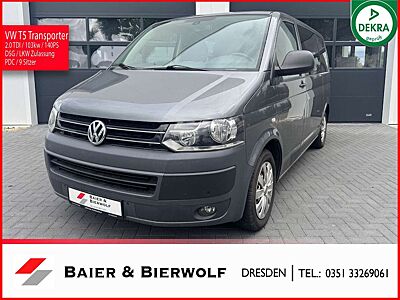 Volkswagen T5 Transporter 9 Sitze Klima PDC AHK Kamera