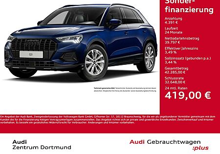 Audi Q3 35 S LINE BLACKPAK AHK ACC LM18 EKLAPPE NAVI+