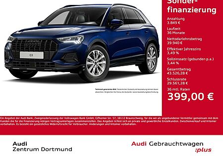Audi Q3 35 S LINE BLACKPAK AHK ACC LM18 EKLAPPE NAVI+